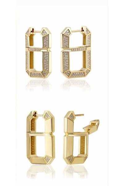 Vi store Çelik Leyla Küpe