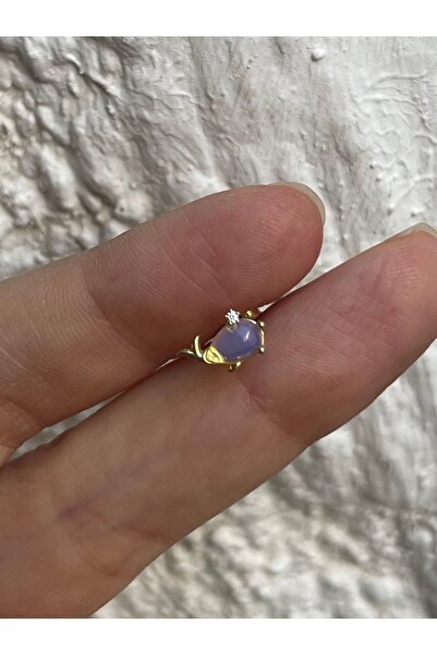 denizden silver Tekli Mini Gümüş Balina Küpe -1 Adet