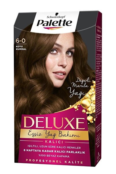 Palette Deluxe 6-0 Koyu Kumral X 2 Adet