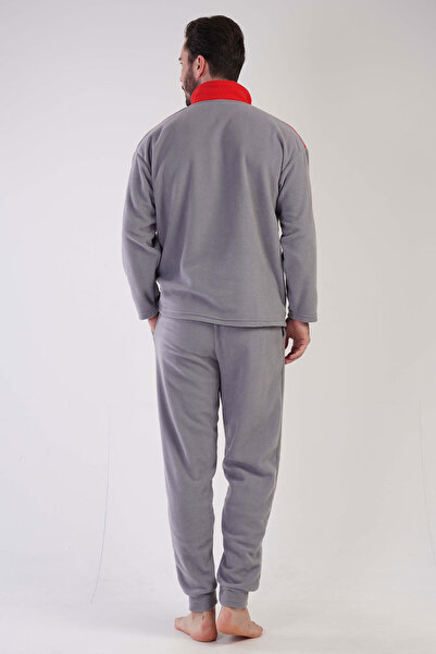 VİENETTA Erkek Polar Yakalı Düşük Omuzlu Uzun Kol Fermuarlı Ceplı Pijama Takım
, 303182