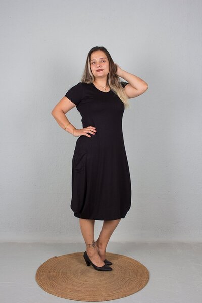 Truva XXL Women's Clothing - Plus Size Shalwar Model Dress