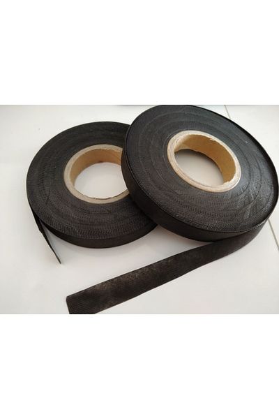 RSHOMERS 2.5 cm 25 Meters Black Color Piping Interlining 80Gr. Interlining Decorative Strip Hobby Material