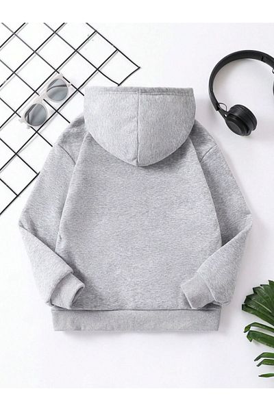 VASK TRICOU DE BUMBAC CU glugă UNISEX PENTRU COPII