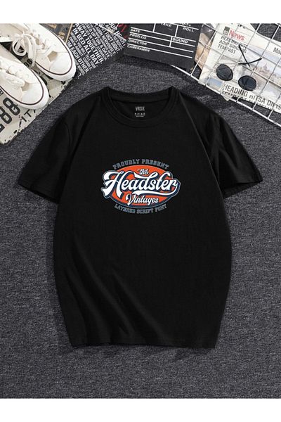 MODADEER Unisex Headster Oversize Tshirt