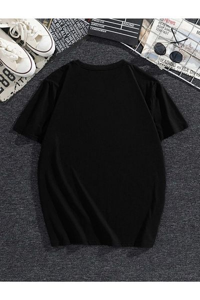 MODADEER Μπλουζάκι Unisex Robotic Bear με στάμπα Oversize