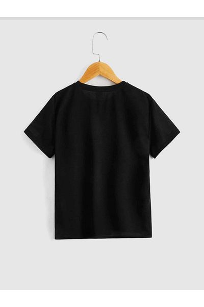 VASK Unisex Comfortable Cotton Basketball Printed Children's T-shirt