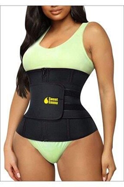Sweet Sauna Termal Çelik Balenli Etkili Spor Bel Korsesi