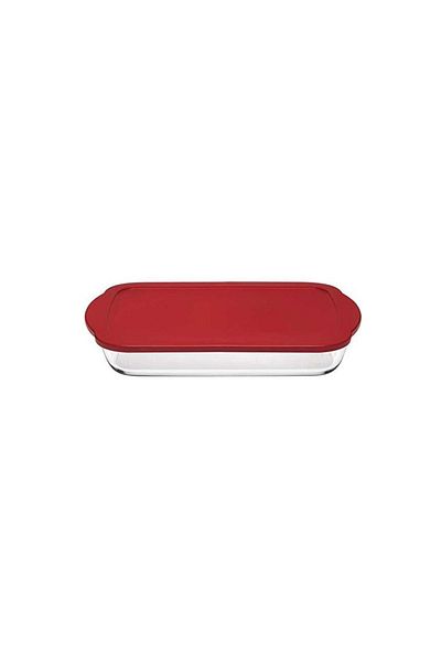 Paşabahçe 59124 Rectangular Pyrex Plastic Lid 3850 Cc