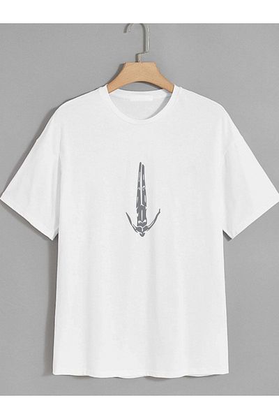 VASK Unisex STREAM COLYN Μπλουζάκι με στάμπα Oversize
