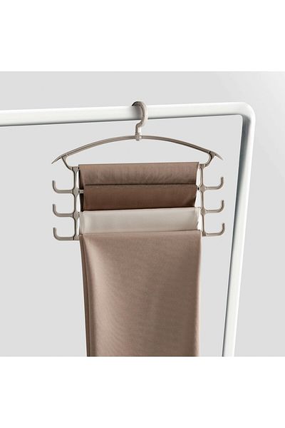 PONÇİK STORE 360 Degree Rotatable Trouser Skirt Hanger Clothing Hanger with Swivel Head