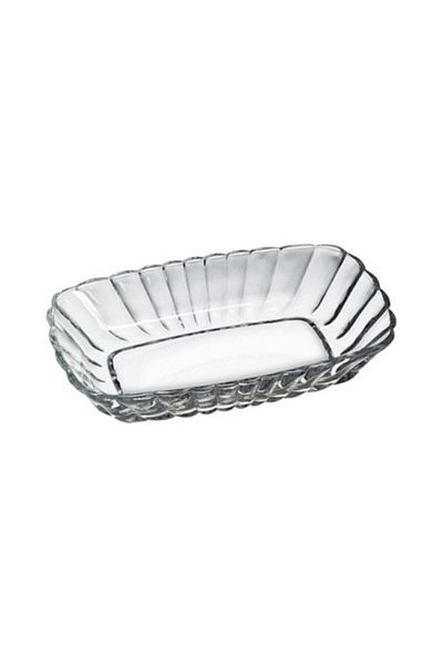 Paşabahçe 53392 Mezze 2 - Boat Plate 2-Piece Breakfast, Snack Bowl