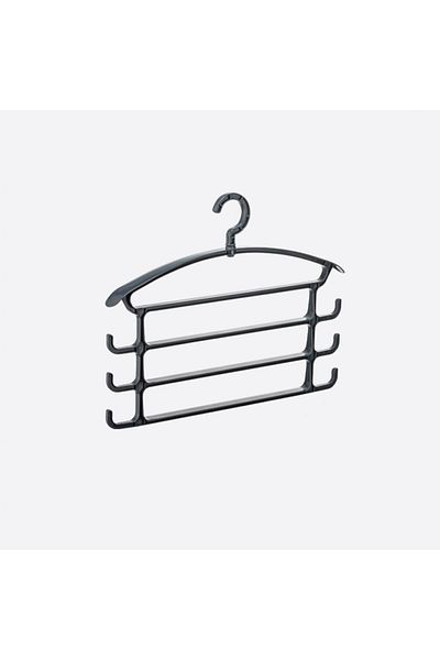 PONÇİK STORE 360 Degree Rotatable Trouser Skirt Hanger Clothing Hanger with Swivel Head