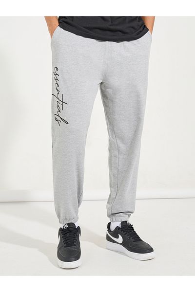 Styli Slogan Print Oversized Fit Jogger with Slip Pocket_NR_50957413