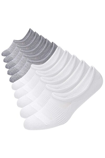 KonForYou Унісекс бамбукові кросівки 10 пар безшовних невидимих спортивних шкарпеток