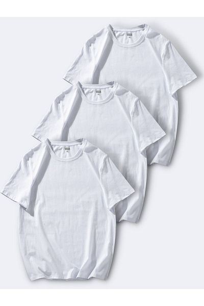 MODADEER Unisex μονόχρωμο μπλουζάκι Basic Oversize