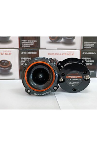 AQOUSTİCS Aqoustics Sx 159 8cm 60 Rms Tweeter Takımı Profesyonel Ve Amfi Uyumlu
