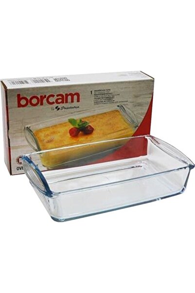 Paşabahçe Rectangular Tray, Mini Borcam 59864, Oven Borcam 1320 Cc