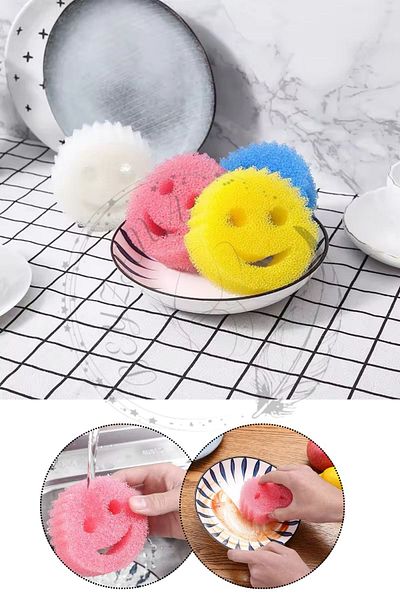 BEYZANA Extra Strong and Dish Sponge - Magic, Warm and Against Chilly Stains in Cold Water