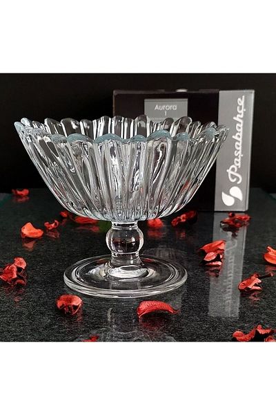Paşabahçe Aurora Turkish Delight Bowl Sugar Bowl Snack Bowl Multi-Purpose Presentation Bowl-1 Piece