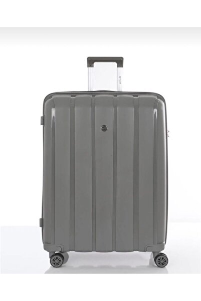 MÇS KIRILMAZ DAYANIKLI POLİPROPLEN VALİZ BÜYÜK BOY V305