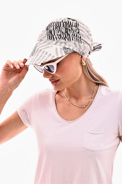 Ritagarcia Shielded Bandana Visor - Safari Tie-Up