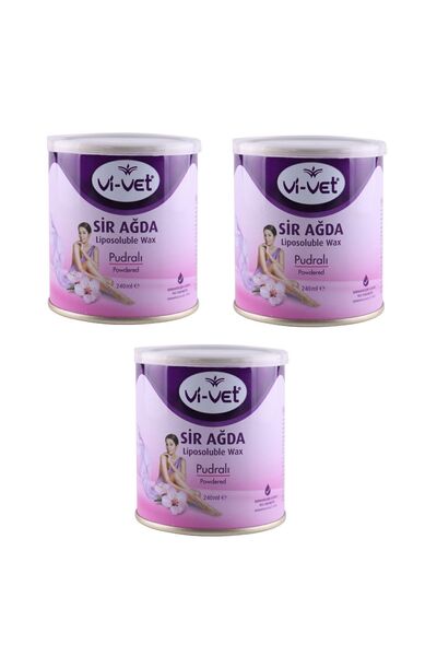 Genel Markalar Pudralı Sir Ağda 240 ml x 3 adet, kullanışlı ve pratik bakım ürünü