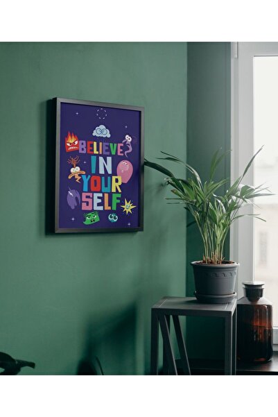 Arthopia INSIDE OUTS 2 Tersyüz Believe In Yourself Kendine İnan Motivasyon De...