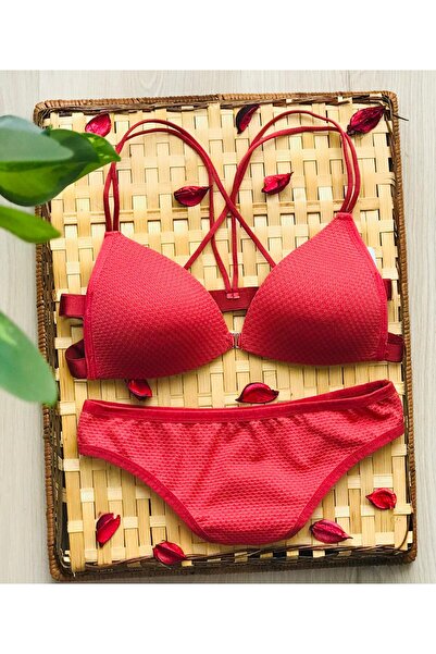 My secret Önden Açmalı Arkası Çapraz İp Sütyen Takımı.