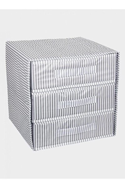 ALAS درج رمادي مخطط بثلاثة أقسام