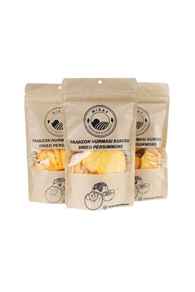 Miray Organik Tarım تمر البرسيمون المجفف، تمر الجنة، 3 عبوات، 3 × 100 جرام