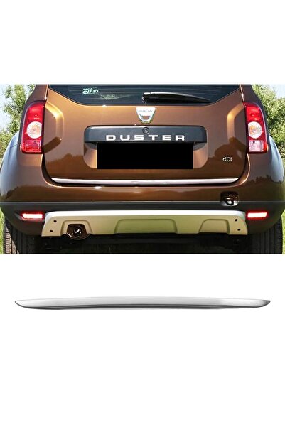 MYTUNİNG Dacia Duster Krom Bagaj Alt Çıta 2010-2017 Arası Paslanmaz Çelik