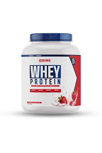 Prime Nutrition Whey Protein™ 495 gram - Strawberry Cream - 15 Servis