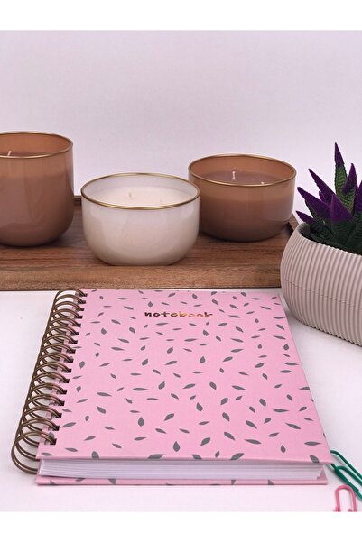 notin paper A5 15x21 Çizgili Spiralli Sert Kapak 112 Yaprak Defter