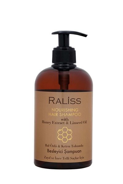 Raliss 500 ml Nourishing Shampoo with Honey Extract and Flax Seeds