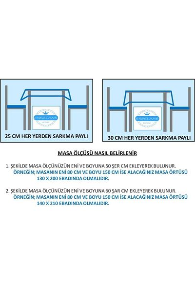 DORU CONCEPT Față de masă de bucătărie din țesătură de rață, albă, fără pete
