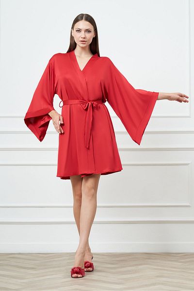 GIONA Bat Sleeve Nightgown and Dressing Gown Set