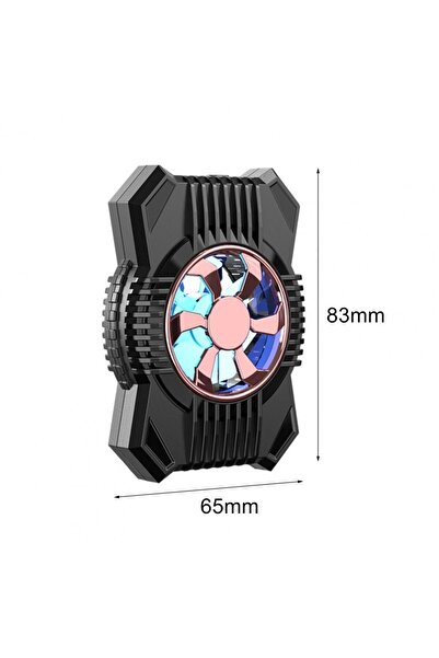 EN SİGA Şarjlı Telefon Soğutucu Soğutma Fanı Radyatörü 4 ila 7,4 inç Akıllı Telefonlara Uygun Soğutucu fan