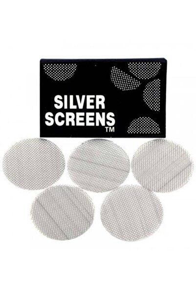 silverscreen 500 Adet Pipo Bong 20mm Paslanmaz Süzgeç Teli Filtre (100x5)