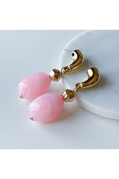 CHARMLUCKY Acrylic Earring with Dangle