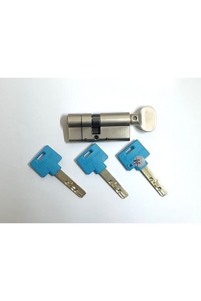 Mul-T-Lock Multlock Mtl600 - High Secure Interactive Steel Reinforced Latching Barrel 69mm with 3 Keys