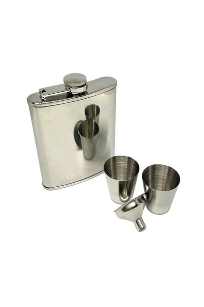 blackraw قارورة مشروبات من الفولاذ المقاوم للصدأ سعة 7 أونصة، زجاجة ويسكي كون...