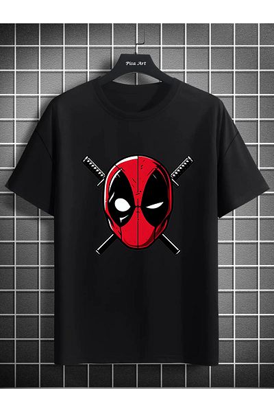 Pisa Art Unisex μπλουζάκι Deadpool Special Design