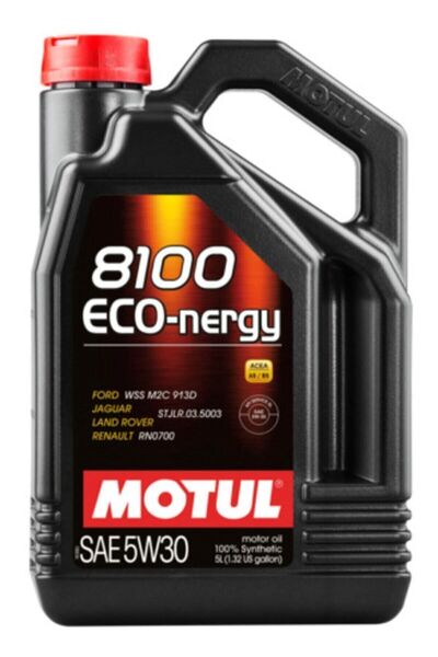 Motul 8100 Eco-nergy 5w-30 %100 Sentetik Araç Yağı 5l (2025 ÜRT)