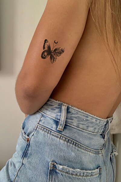 Hilvera Butterfly Kelebek Tatto Kol Geçici Dövme