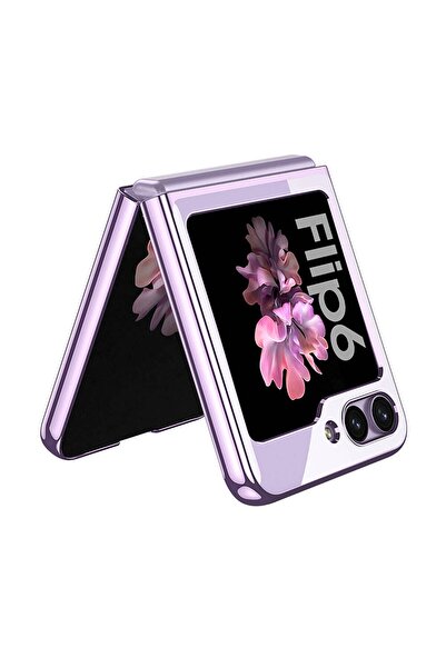 Rivor Samsung Galaxy Z Flip 6 Kılıf Kamera Çıkıntılı Kenarları Renkli Ultra İ...