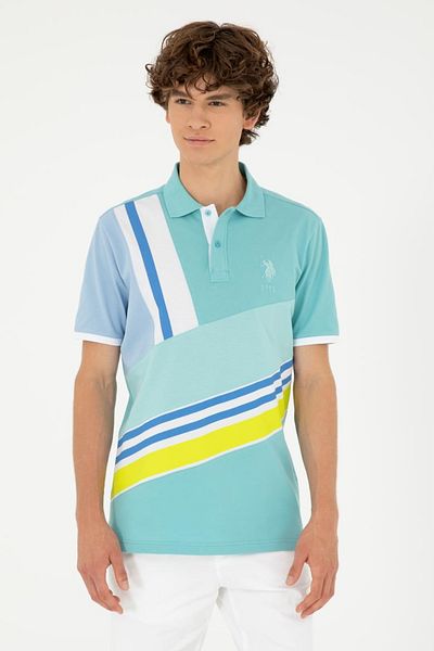 U.S. Polo Assn. Американско поло мъжка тъмносиня тениска - DMLS
