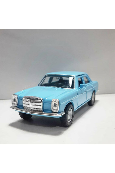 WELLY 1.36 ÖLÇEK WELLY LİSANSLI MERCEDES BENZ 220 W115 KASA MAVİ RENK 12CM