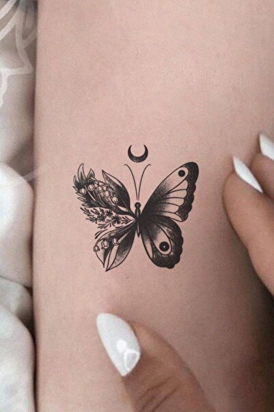 Hilvera Butterfly Kelebek Tatto Kol Geçici Dövme