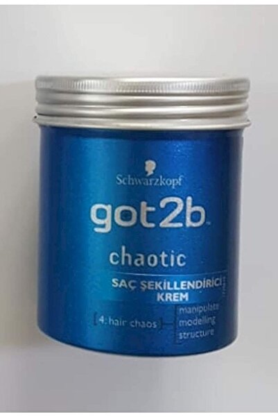 Schwarzkopf Got2b Chaotic Saç Şekillendirici Krem 100 Ml