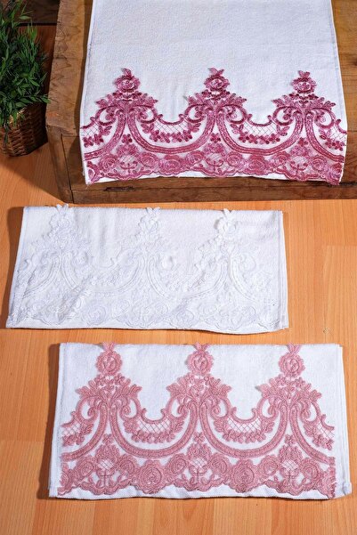 Comfort Home Carmen 3 Piece Hand and Face Towel Set| Head Towel| 50x90 Cm| 100% Cotton